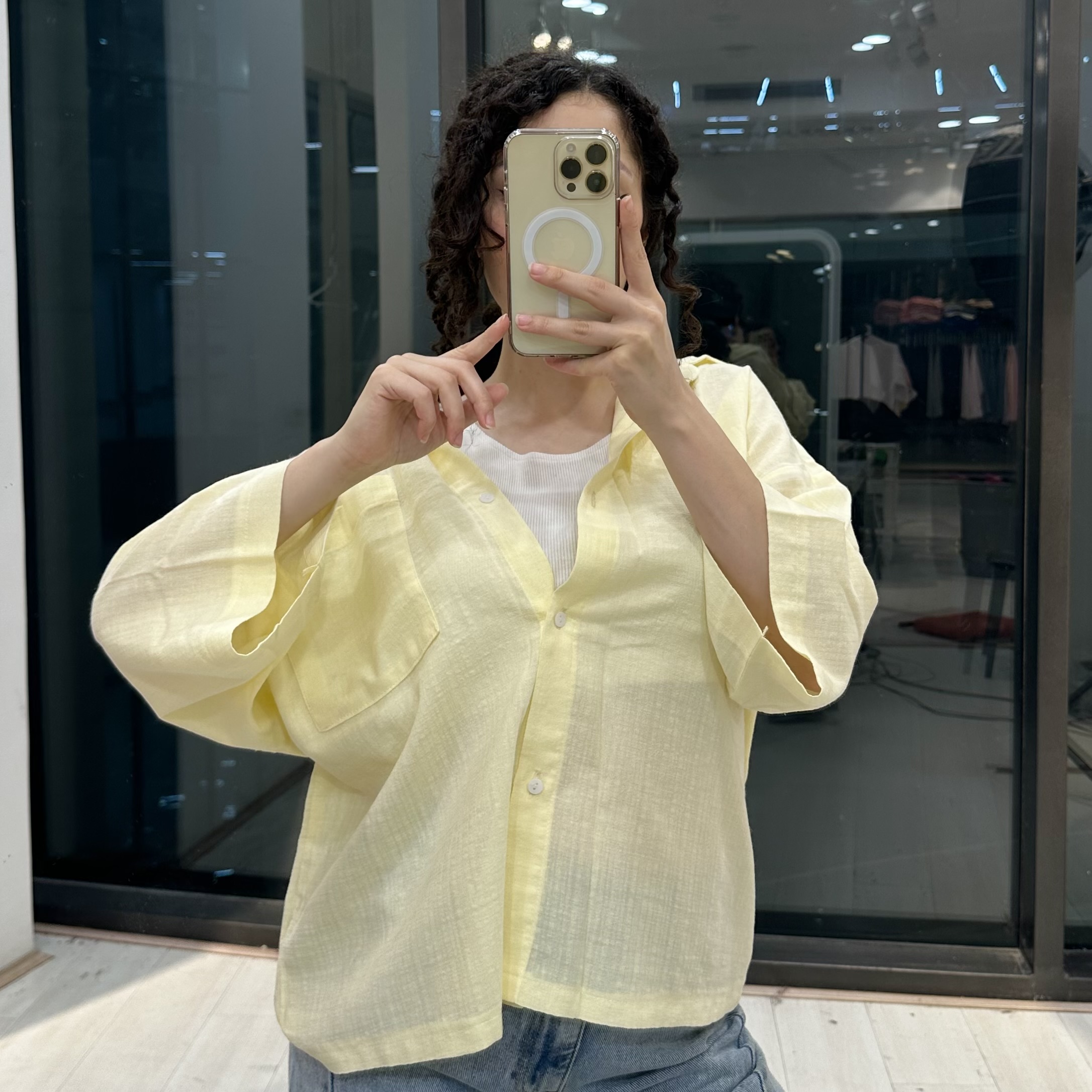 شومیز باکسی لنوین کره ای