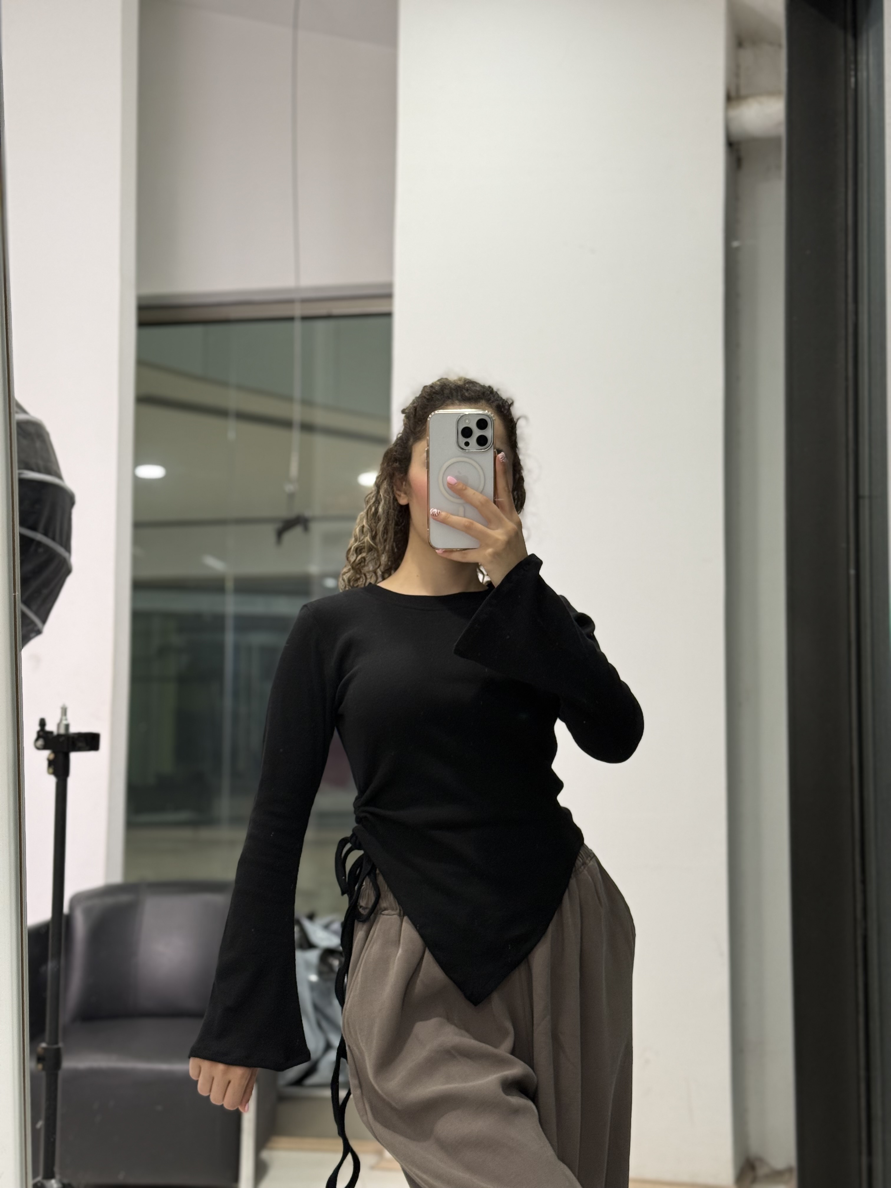 کراپ کیمونو مشکی